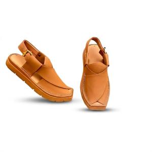 چپلی پیشاوری چرمی با دیزاین خاص و کلاسیک