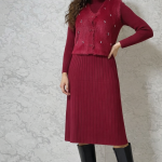 پیراهن جاکتی و واسکت زنانه راسته