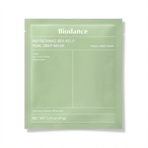 ماسک هیدروژلی و آرام‌بخش جلبک دریایی بیودانس