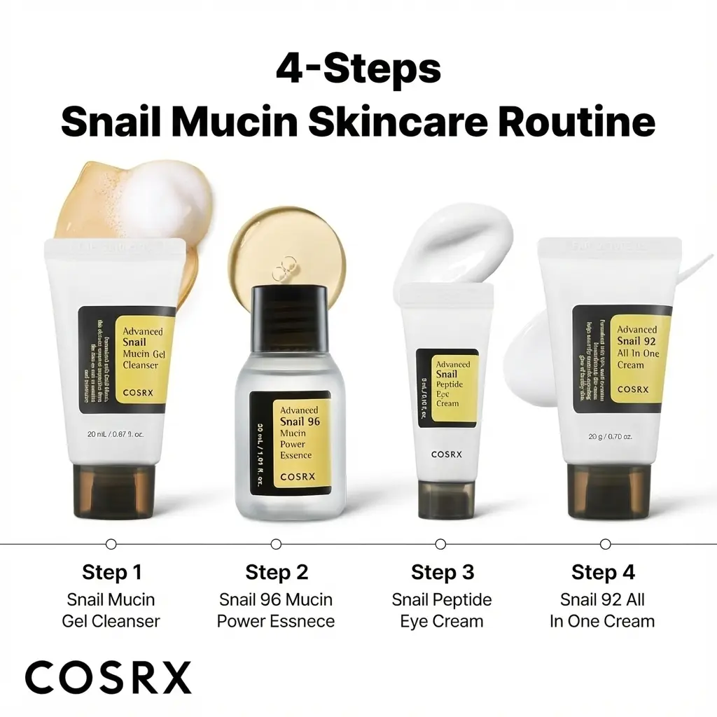 کیت چهار مرحلهای حلزون کوسارکس