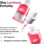 سرم ضد لک و روشن‌کننده نیاسینامید ۱۰٪ و ترانگزامیک اسید ۴٪ آنوا