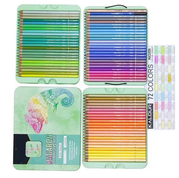 ست پنسل رنگی ۷۲ تایی