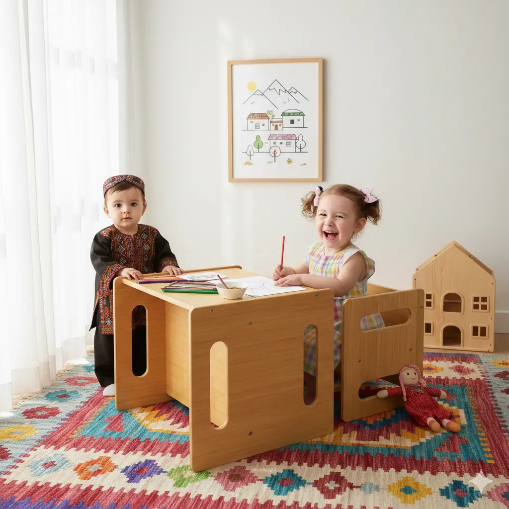 صندلی پشتیدار کودک بامیویی