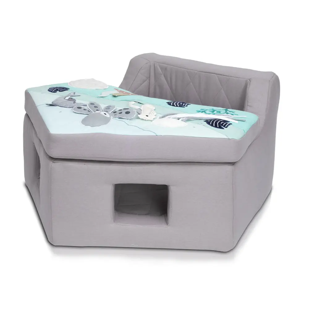 صندلی مبل کودک مخملی شکل پنج ضلعی