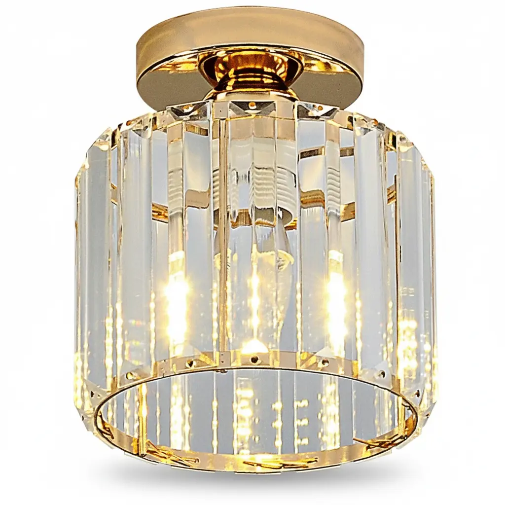 چراغ سقفی کریستالی LED مدرن نوردیک