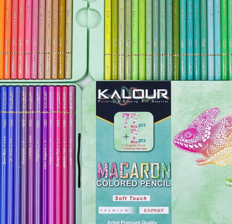 ست پنسل رنگی ۷۲ تایی