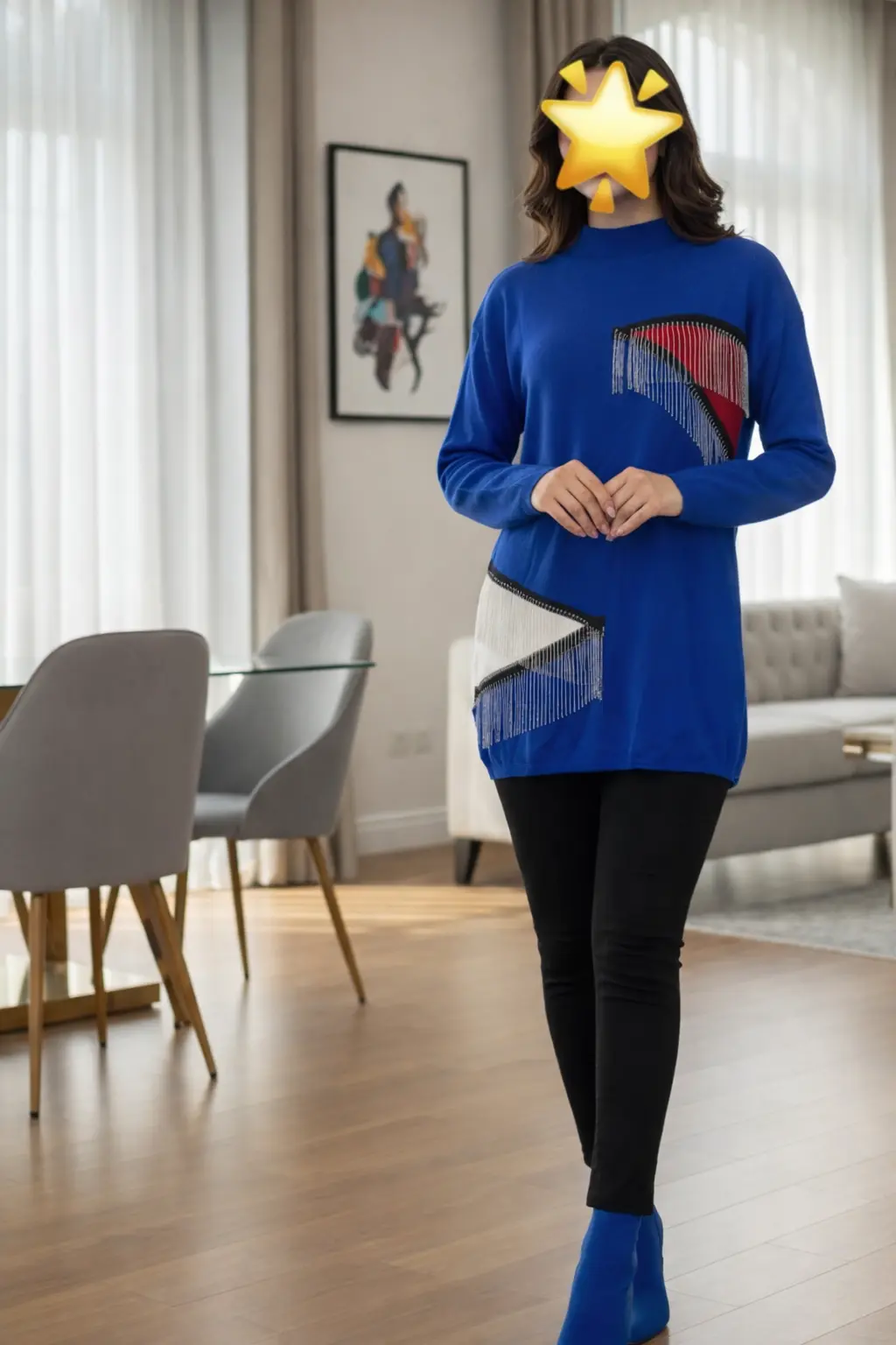 سرتلونی جاکتی زنانه اسپرت با طراحی خاص