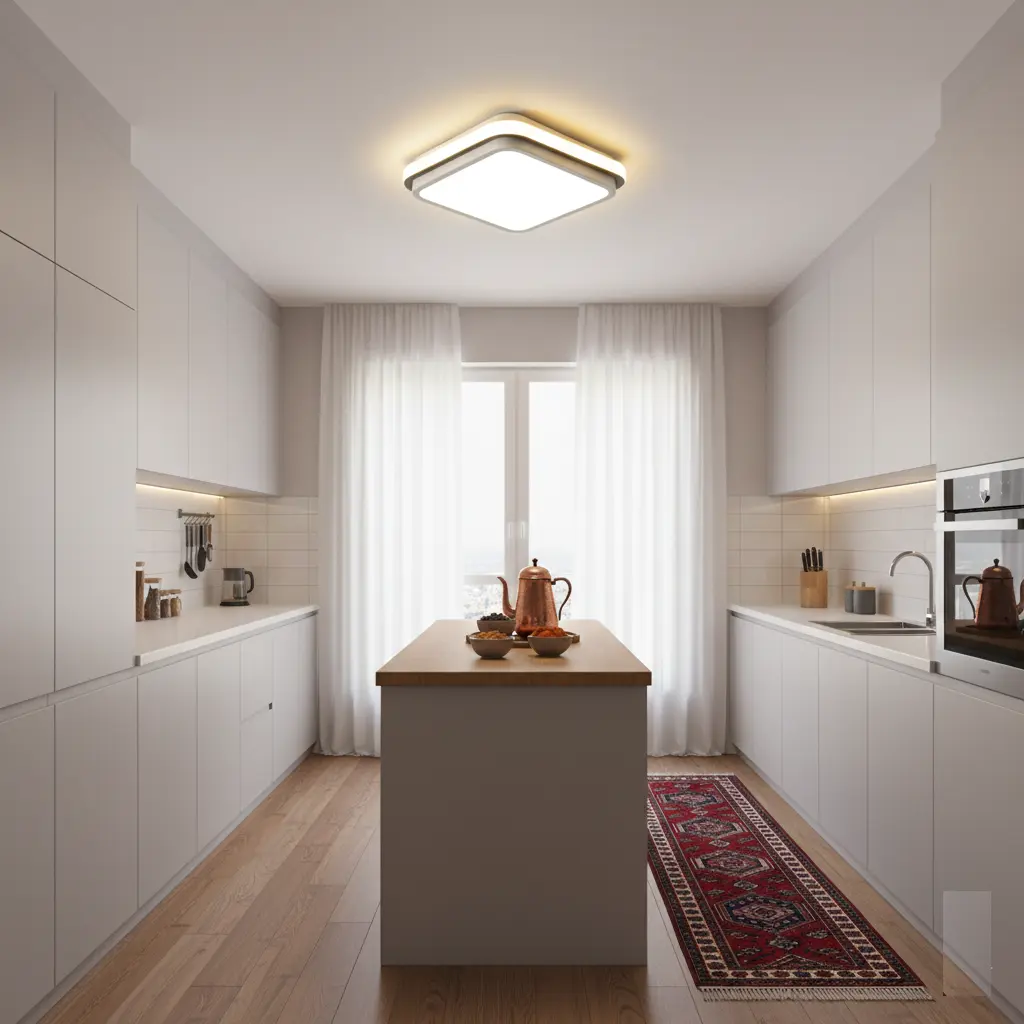 چراغ سقفی LED مدرن برای راهرو، بالکن و ورودی خان