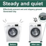 پایه‌ های لرزه گیر و ضد لغزش ماشین لباسشویی