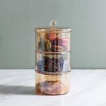 ست بانکه شیشه‌ای ۳ طبقه