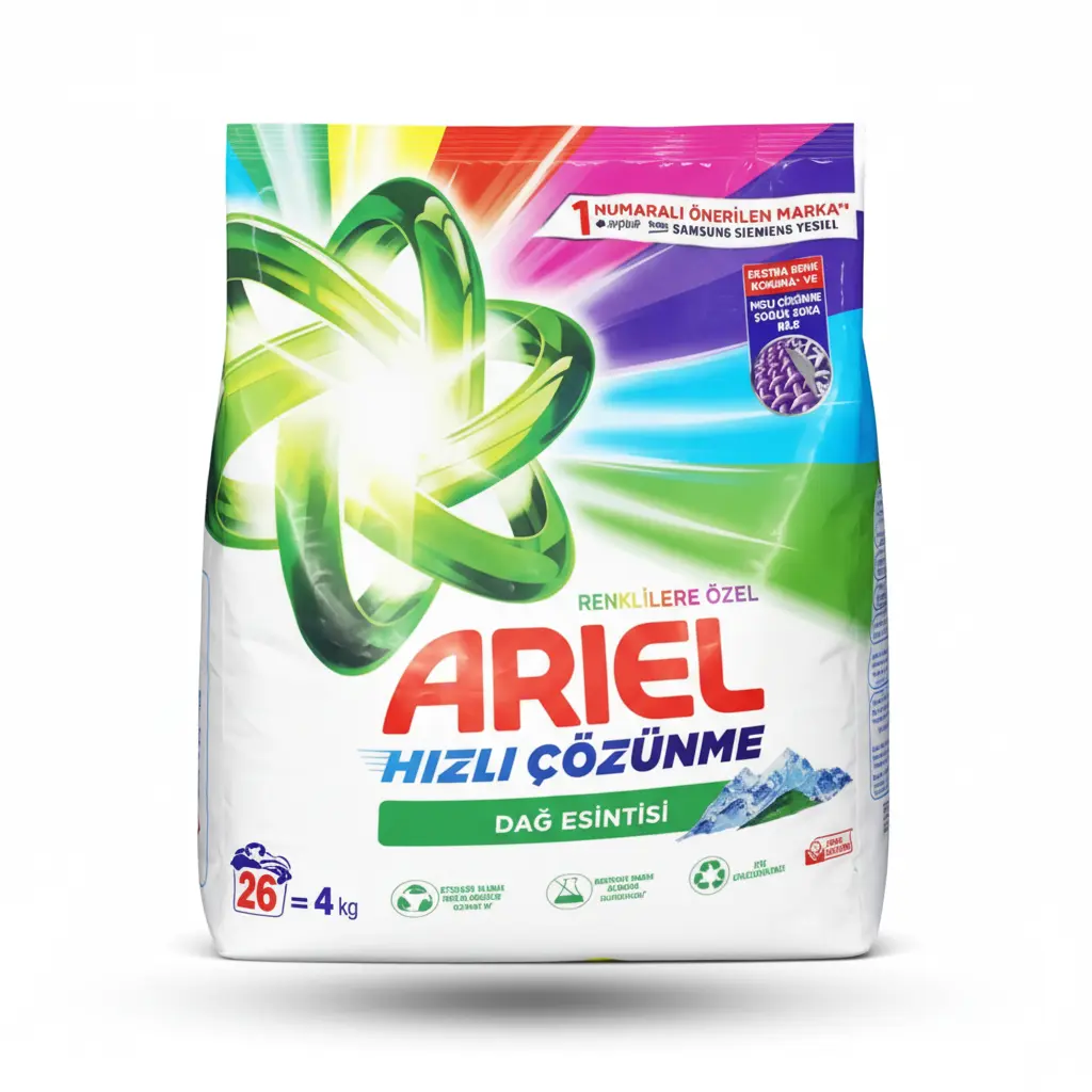 پودر لباسشویی اریل برای ماشین اتومات
