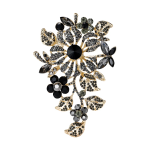 Shahr-e Javaher Women's Brooch Model SJ-BR023-BL