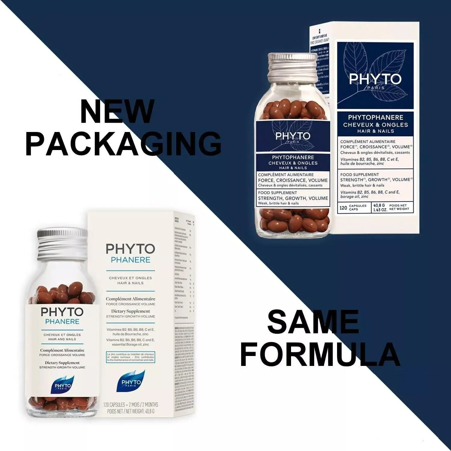 د ویښتو او نوکانو د تقویت لپاره د فیتو ګولۍ