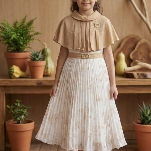 پیراهن مجلسی دخترانه مدل لیلاک بِـل