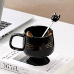 گیلاس شیشهای فانتزی طرح پشک