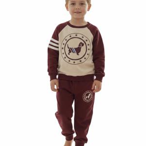 ست دو پارچه پسرانه طرح سگ وفادار