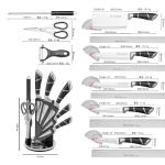 9-Piece Professional Kitchen Knife Set
