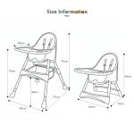 چوکی غذا خوری دو حالته مدل کامفورت استپ