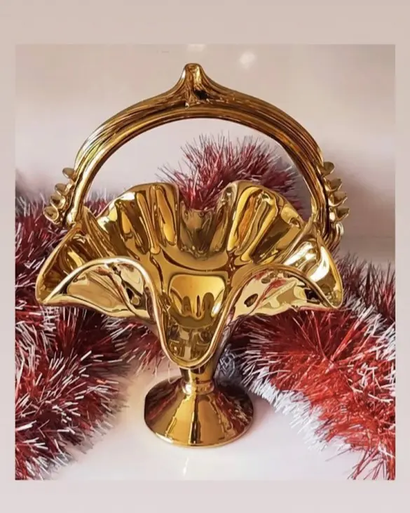 چاکلیت دانی طلایی مجلل