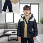 ست چهار تکه زمستانی همراه با کیف