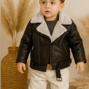 جمپر چرمی برند طفلانه