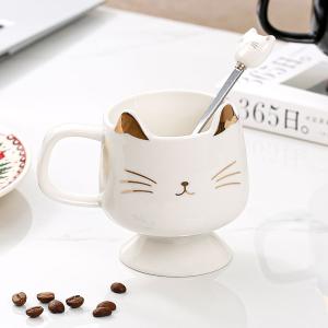 گیلاس شیشه‌ای فانتزی طرح پشک