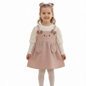 ست پیراهن و بلوز مدل صورتی پاستلی