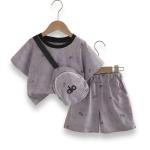 ست سه تکه بلوز و نیکر مدل آلو یوشَن