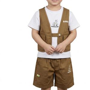 ست دو تکه جلیقه و نیکر مدل کینگ‌ لون کژوال