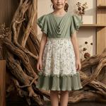 ست سه تکه جلیقه و دامن مدل الگانس پرنسس