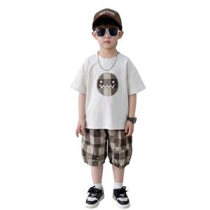 ست دو تکه بلوز و نیکر مدل مانستر چک