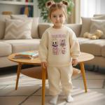 ست دو تکه لامه طرح فانتزی