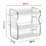 جا ظرفی فلزی سه طبقه