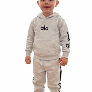 ست بلوز و پتلون کلاهدار مدل اسپورت آلو