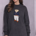 پیراهن بافت طرح خرس عروسکی