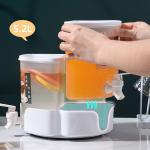 مخزن نوشیدنی سه تایی شیردار