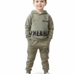 ست دو پارچه پسرانه هودی مدل هارت