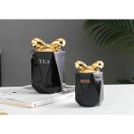 سِت لوکس مصالح دانی ۸ تکه با استند طلایی