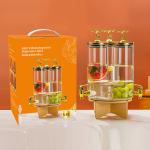 مخزن نوشیدنی سه‌ تایی چرخشی