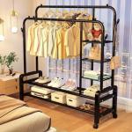 استند لباس فلزی چرخ دار