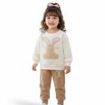 ست دو پارچه دخترانه مدل خرگوشک