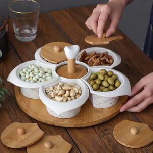 ست میوه‌ خوش سنگی با چوکات چوبی