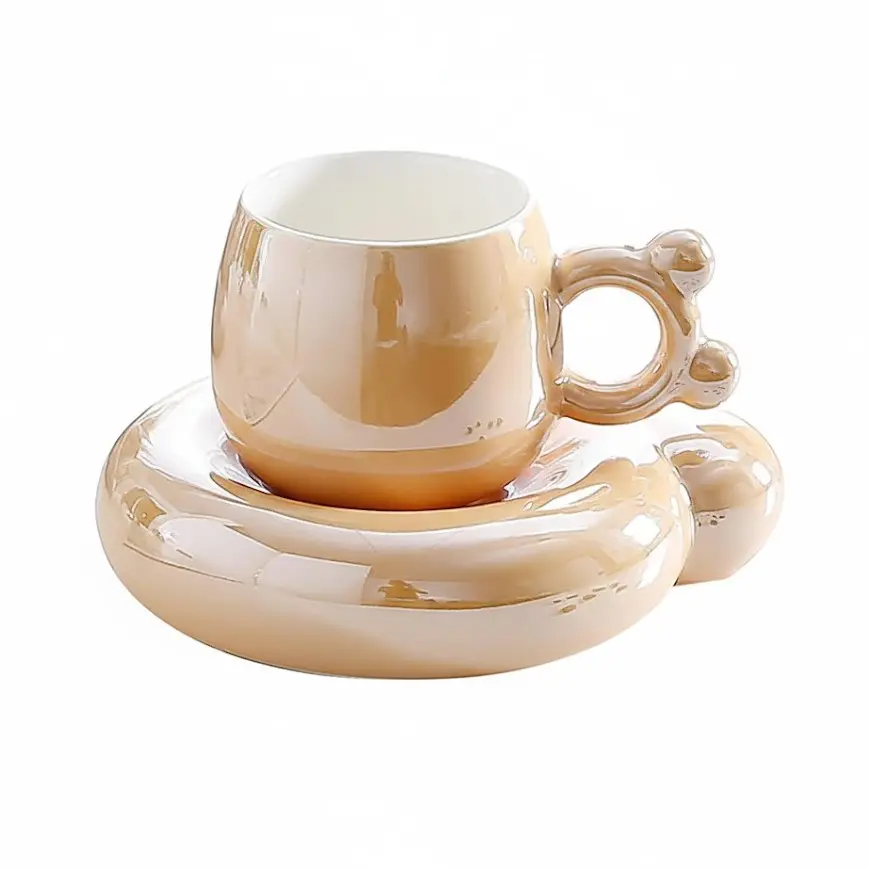 Mickey Mouse Themed Mug and Coaster Set