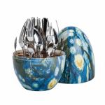 Patterned Case Cutlery Set