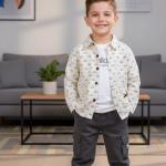 ست سه تکه خزانی پسرانه