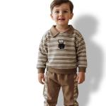 ست دو تکه پاییزی کودکانه مدل تدی