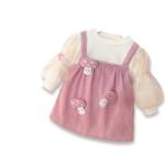 پیراهن سارافون دخترانه مدل قارچ