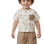 ست دو تکه بلوز و نیکر مدل تایپو گراف