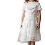 ست دخترانه بلوز و دامن توری مدل نایبرینگ