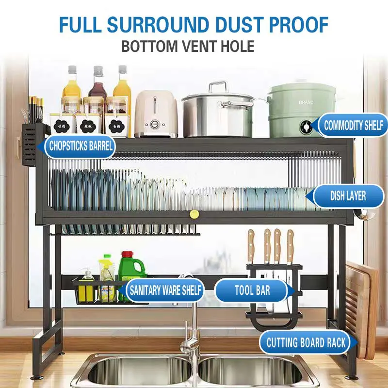 جای ظرفی مدرن و همه کاره بالای سینک